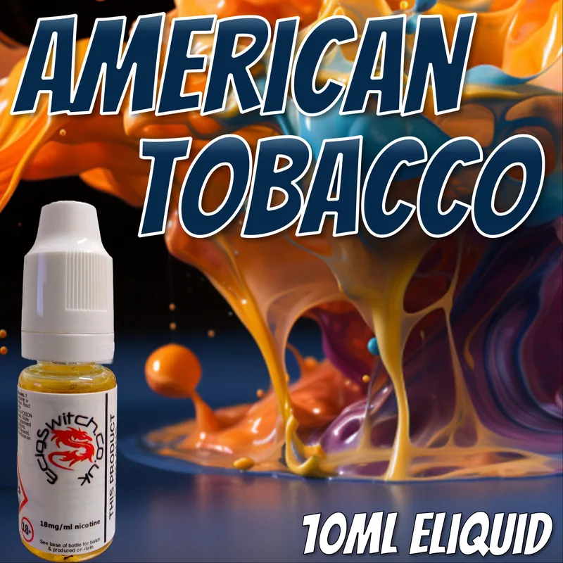 American Tobacco e-liquid bottle
