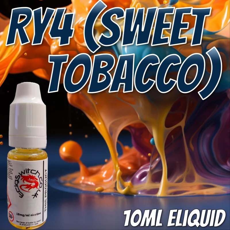 RY4 Tobacco e-liquid bottle