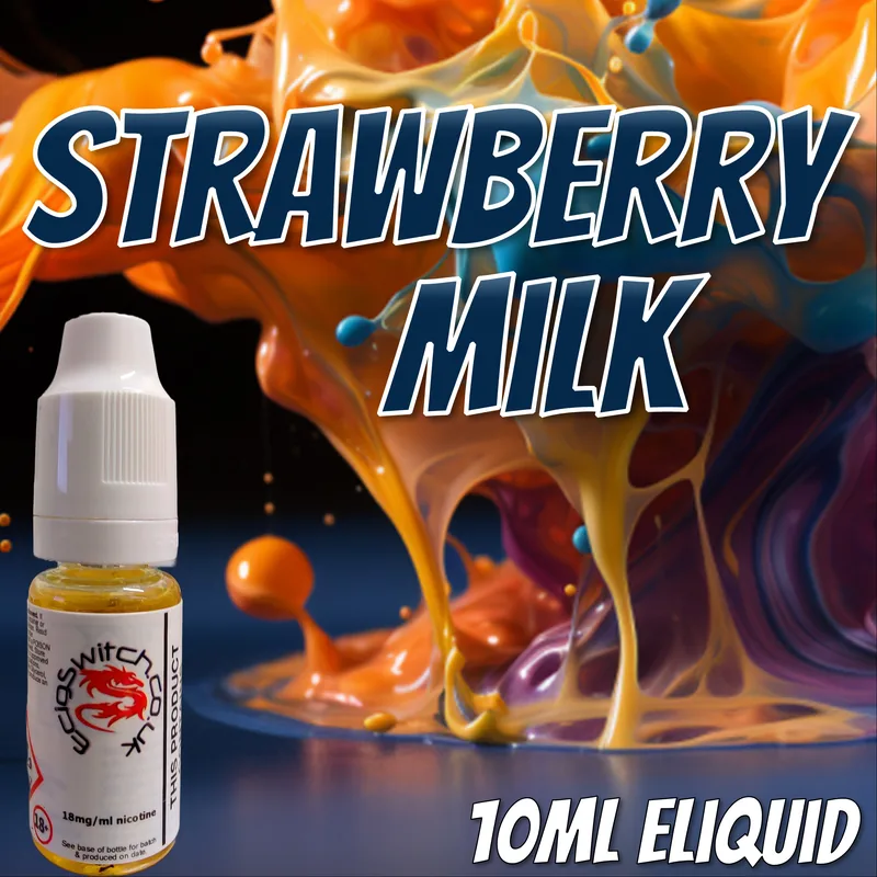 Strawberry Shake e-liquid bottle