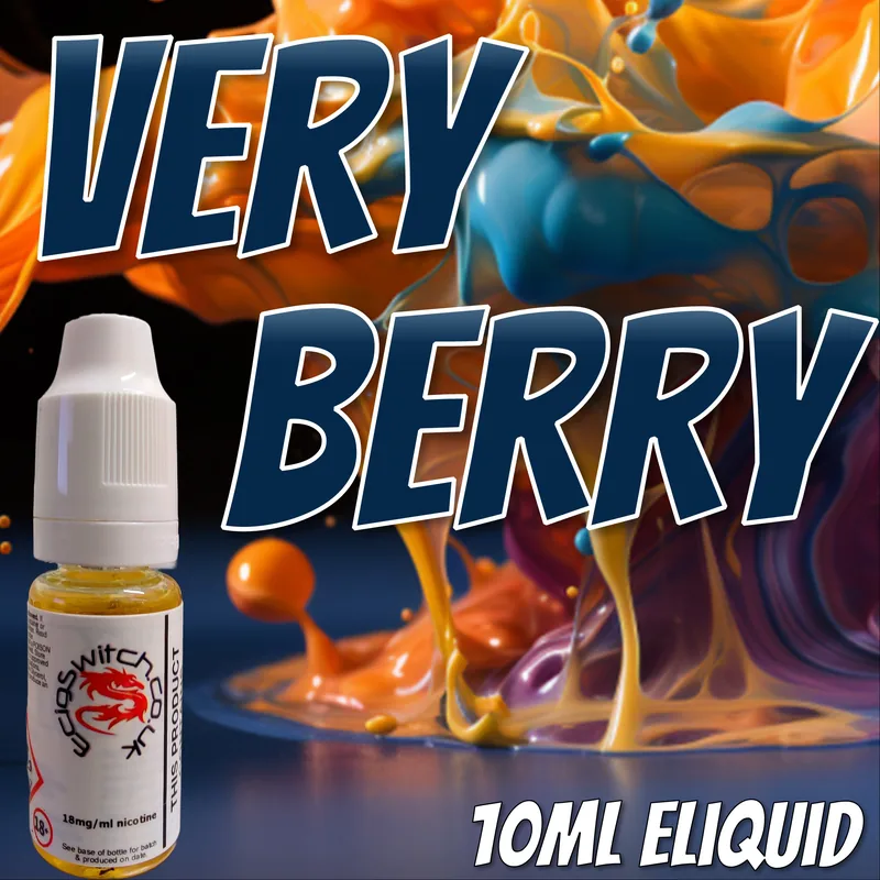 Very Berry e-liquid bottle