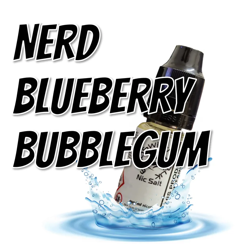 Blueberry Bubblegum e-liquid bottle