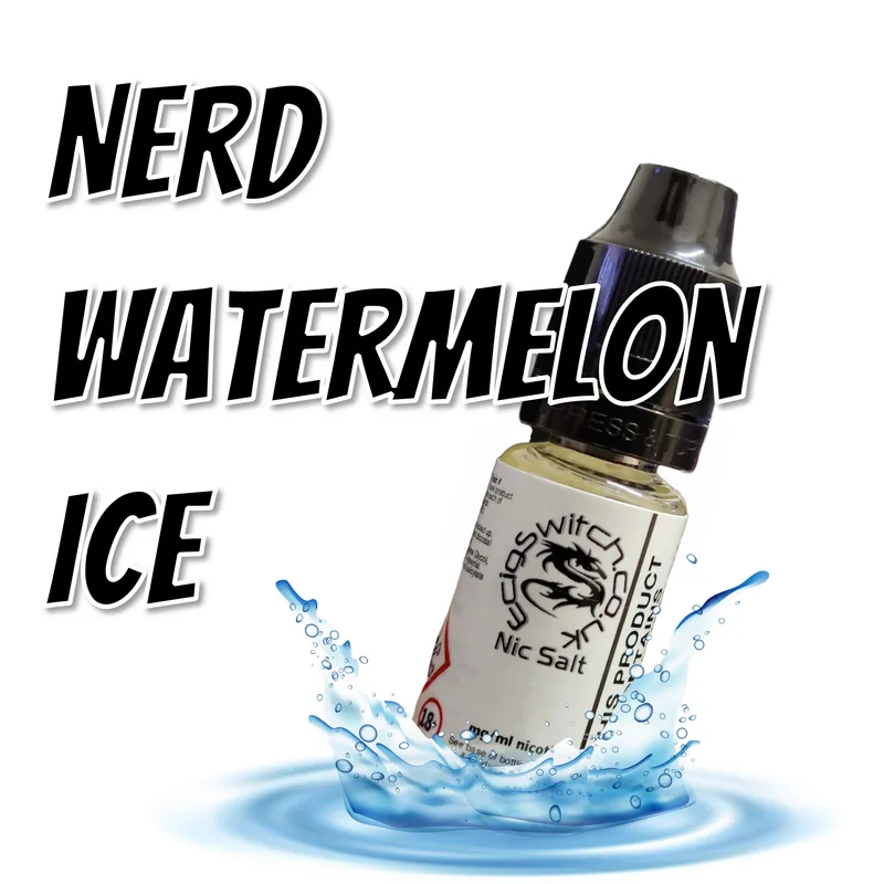 Watermelon Ice e-liquid bottle