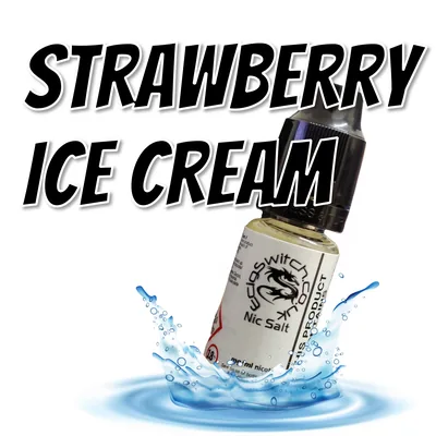 Strawberry Ice Cream e-liquid, Ecig Switch Blackpool