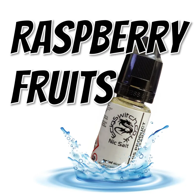 Raspberry Fruits e-liquid bottle